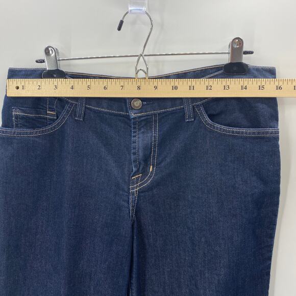 DAVID KAHN Blue Denim Boot-Cut Mid-Rise Jeans Women's Sz 30 - Picture 5 of 9